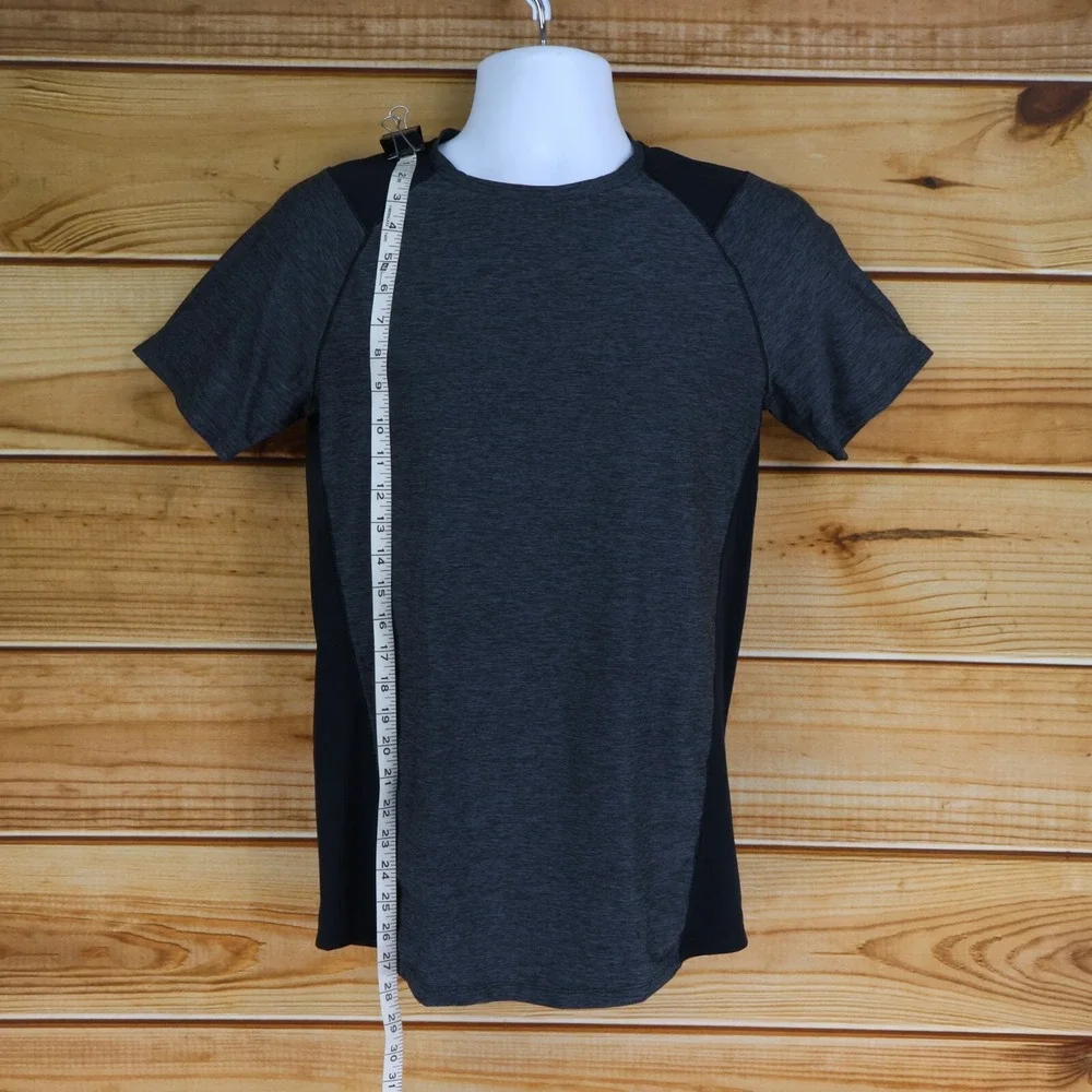 Under Armour Heatgear Athletic‎ Fitted Short Sleeve Shirt Mens S Gray Heathered